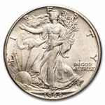 1944 Walking Liberty Half Dollar 20-Coin Roll BU